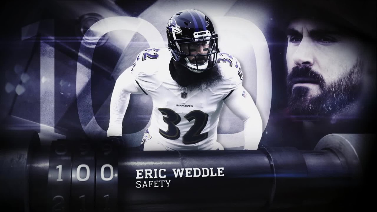 Top 100 Players of Safety Eric Weddle | No. 100