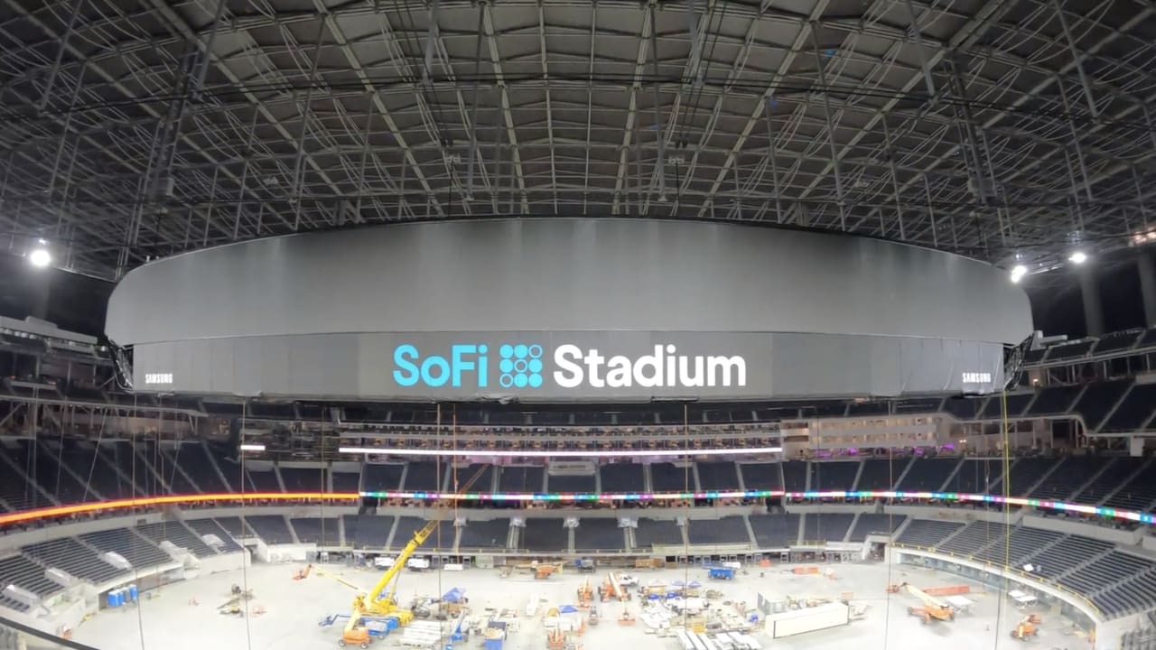 Rams invite fans to Sofi Stadium to preview their seats for the first time  - ABC7 Los Angeles