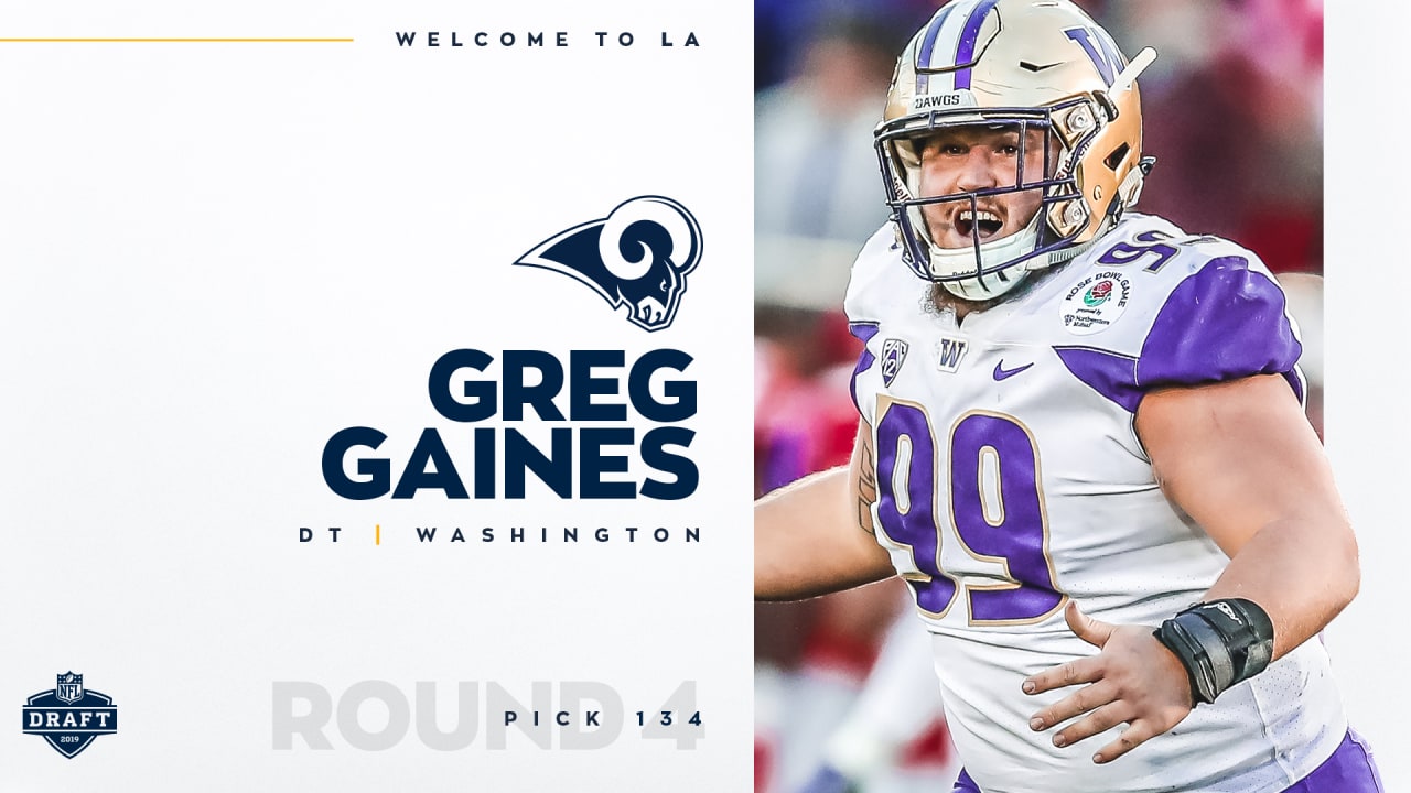 Can DT Greg Gaines help LA Rams defense stop the run?