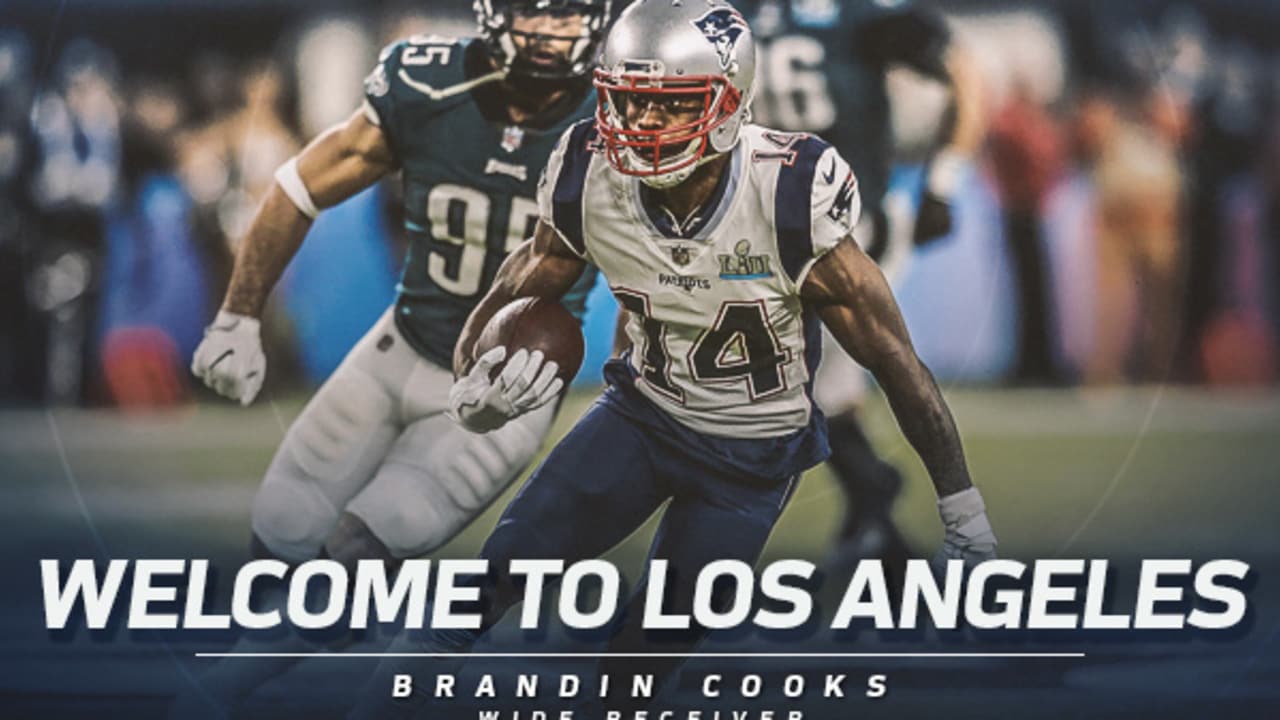 Brandin Cooks will wear a new jersey number with the Rams in 2018