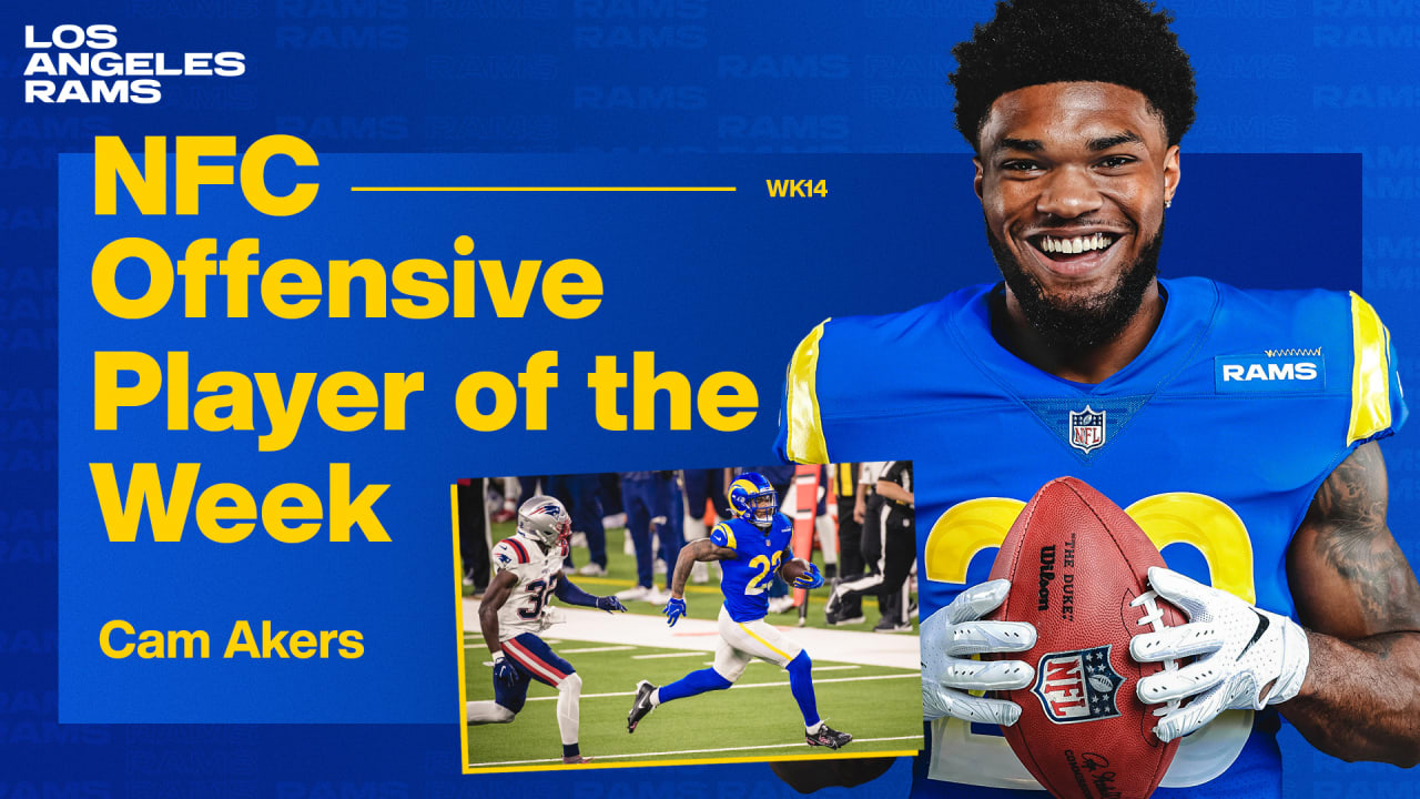 NFC Player of the week Cam Akers Rams ON DEMAND