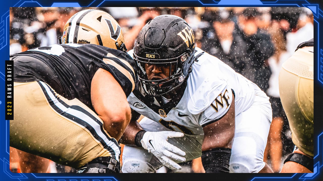 Getting drafted by Rams hits the right note for DL Kobie Turner, No. 89