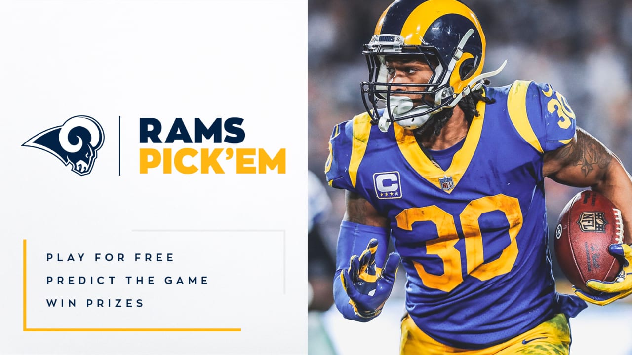 Rams launch Rams Pick 'Em, a free-to-play real-time predictions