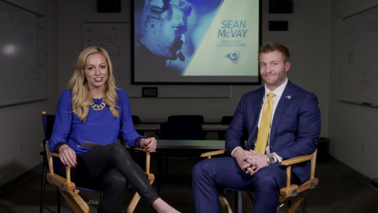 Undecided Rams coach Sean McVay permits staff to interview