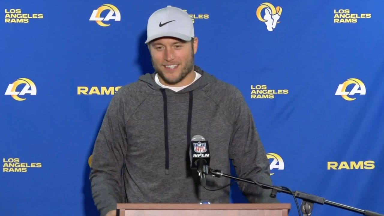 Rams Quarterback Matthew Stafford On Offense's Performance Vs. Giants ...