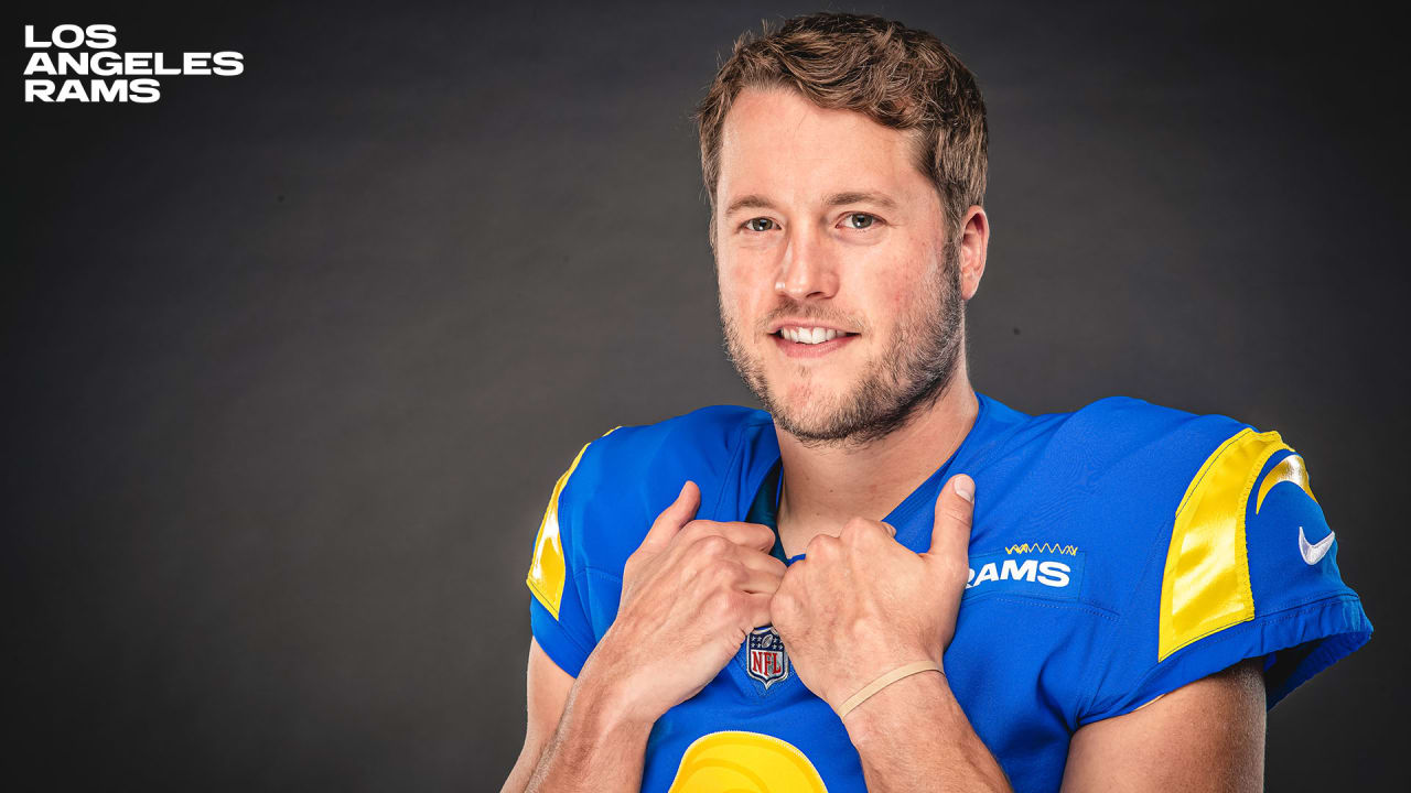 Jerseys of Los Angeles Rams quarterback Matthew Stafford (9) on display at  the Equipment Room team store atf SoFi Stadium, Monday, May 24, 2021, in I  Stock Photo - Alamy