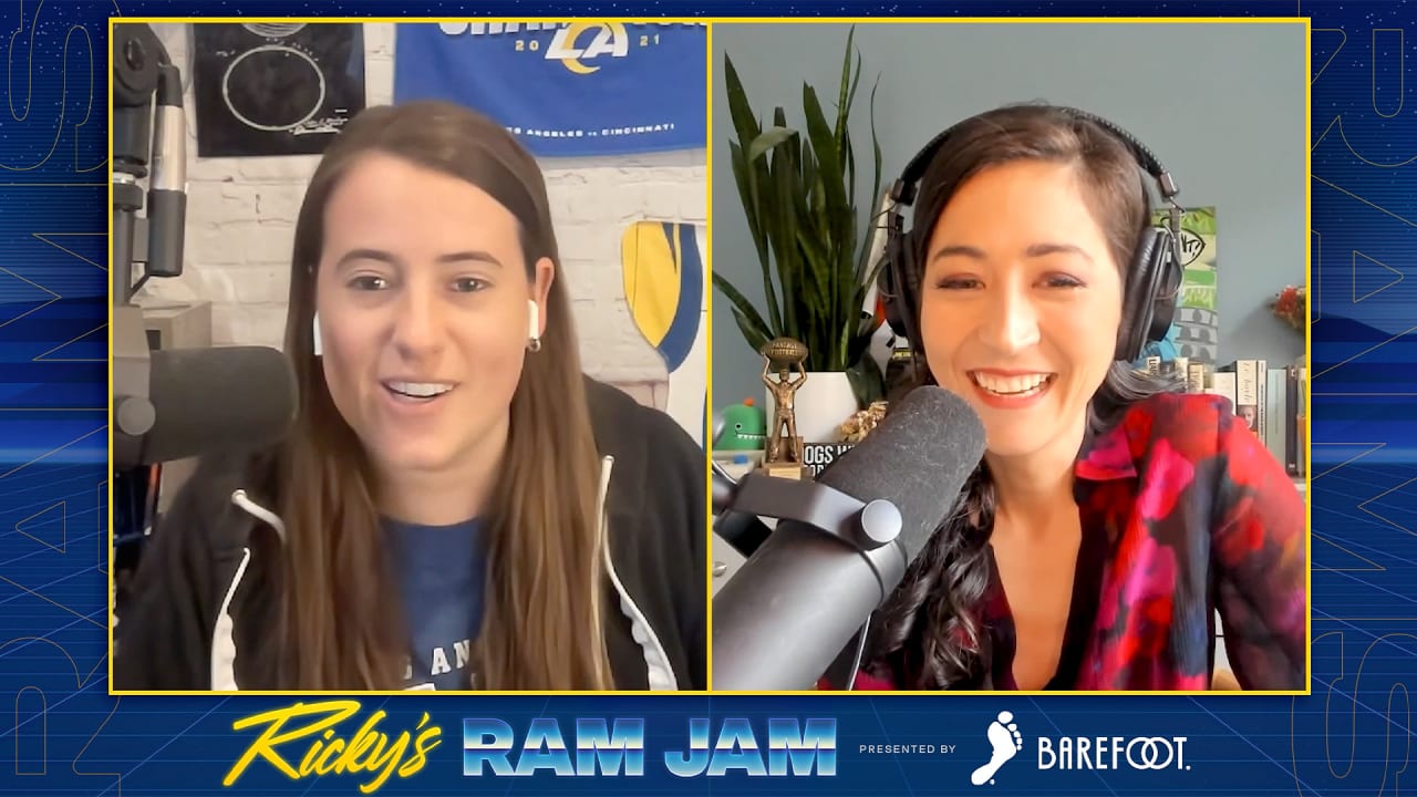 Los Angeles Rams  Ricky's Ram Jam Ep. 13 - Rams vs. Seattle Seahawks  preview, electric Rams rookies & Grey's Anatomy with ESPN's Mina Kimes