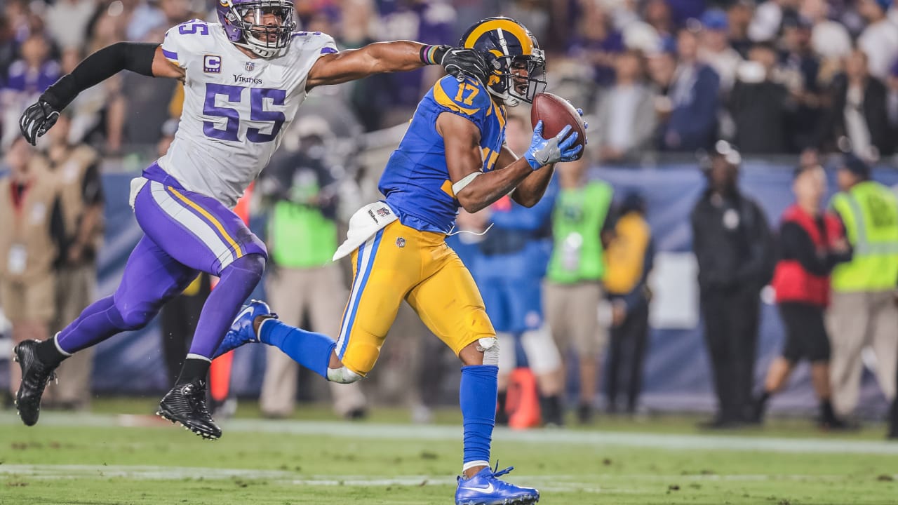 September 15, 2019 Los Angeles Rams wide receiver Robert Woods #17