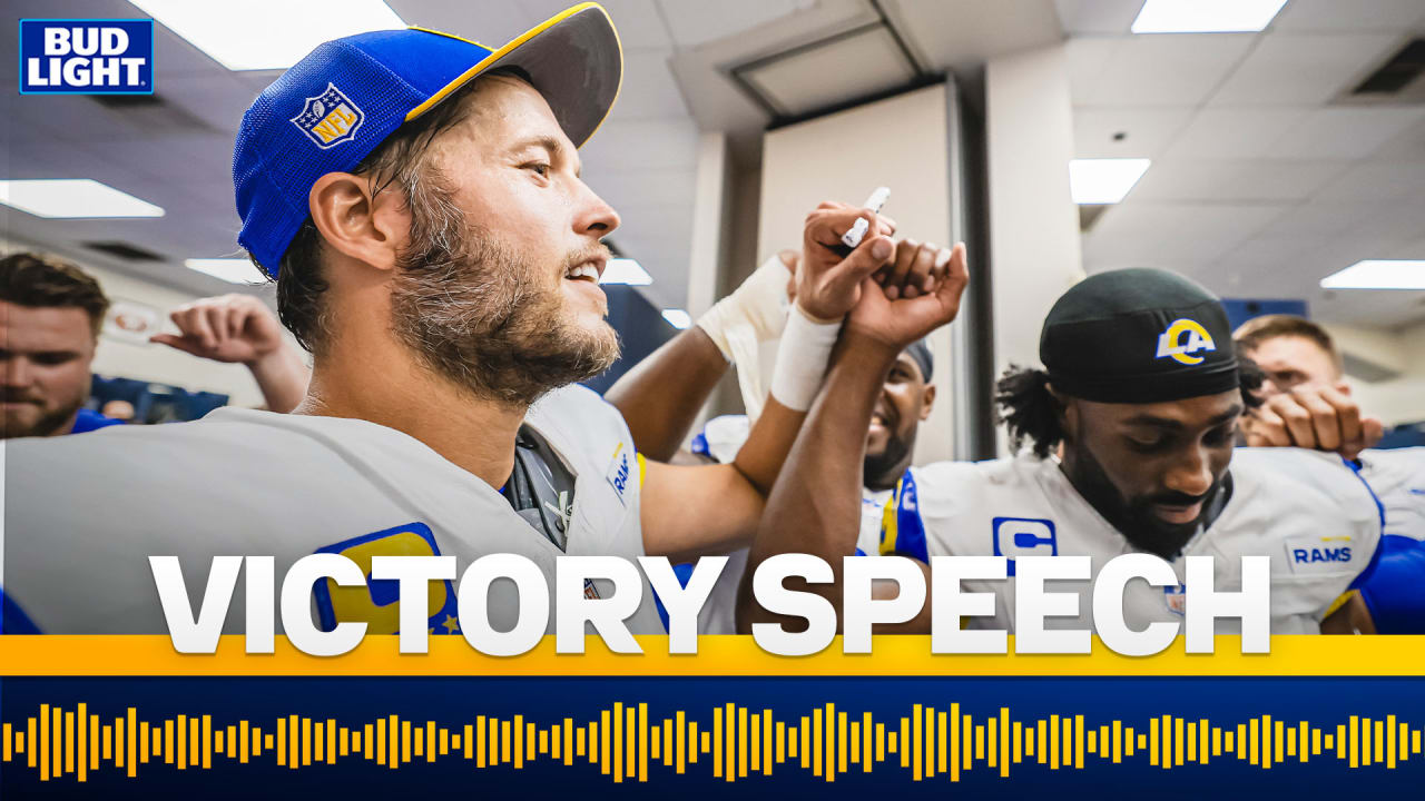 Listen as Sean McVay Gives Victory Speech After Advancing to Divisional  Round