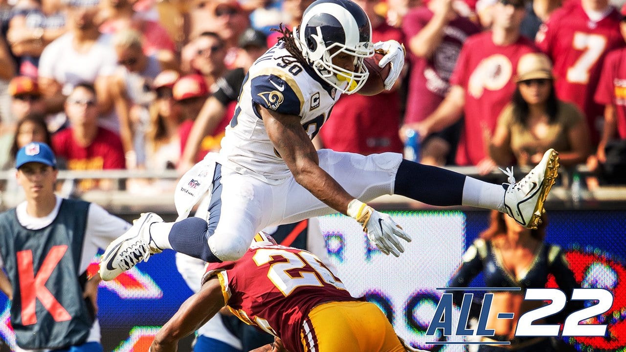 All 22: Todd Gurley vs. Redskins