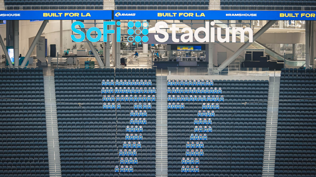 Rams will have cardboard cutouts of fans impacted by Andrew Whitworth -  Turf Show Times