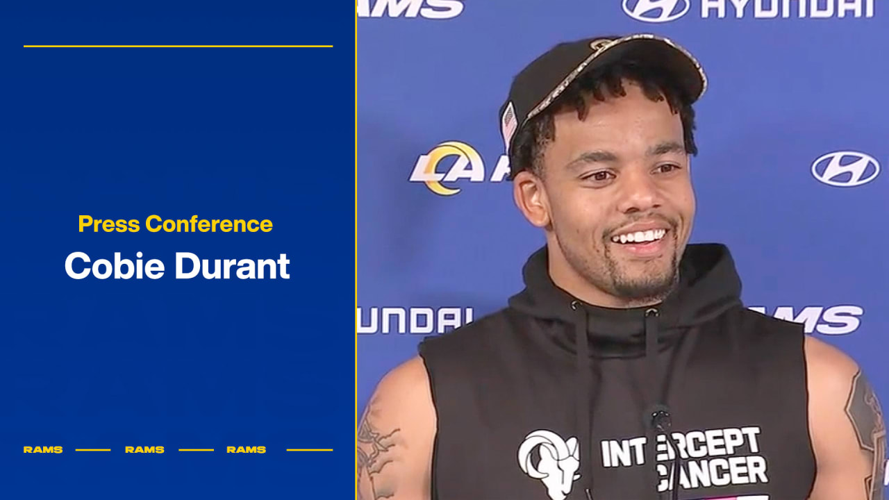 Rams rookie Cobie Durant brimming with confidence to start NFL career