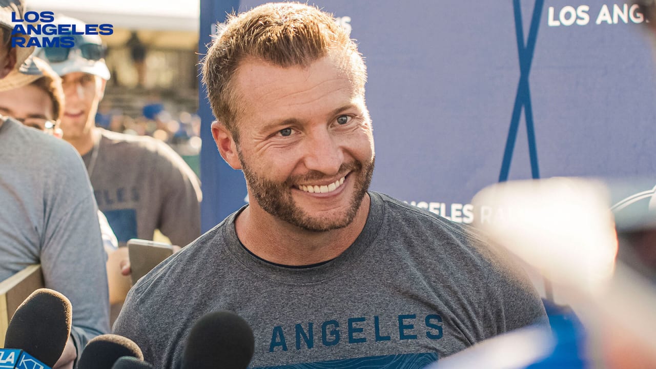 Rams' Sean McVay expresses gratitude, love for grandfather