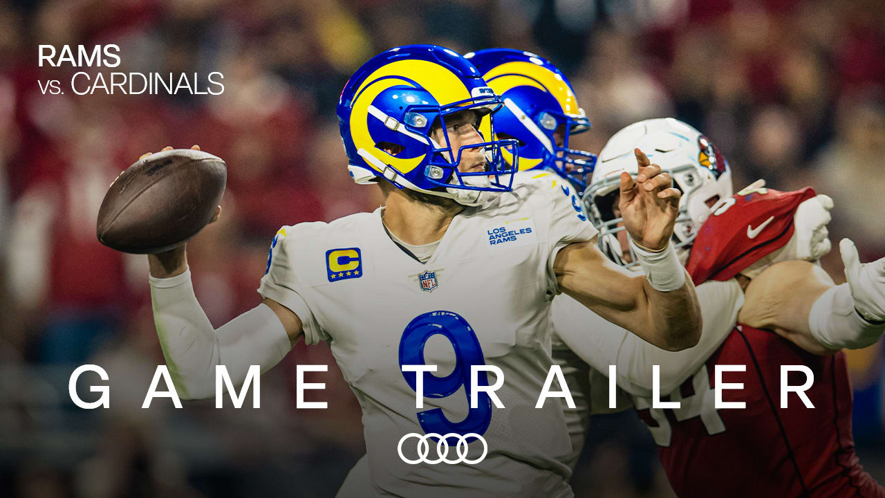 Rams vs. Cardinals Wild Card Game Trailer: Win for LA