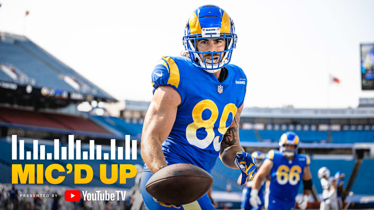 Los Angeles Rams tight end Tyler Higbee Mic'd Up Week 6 Rams vs. Carolina  Panthers at SoFi Stadium