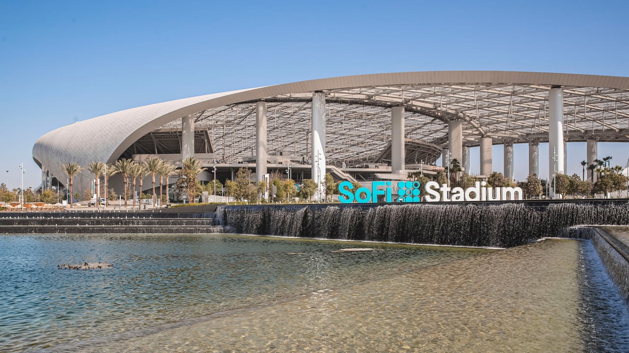 New SoFi Stadium Construction Time-Lapse