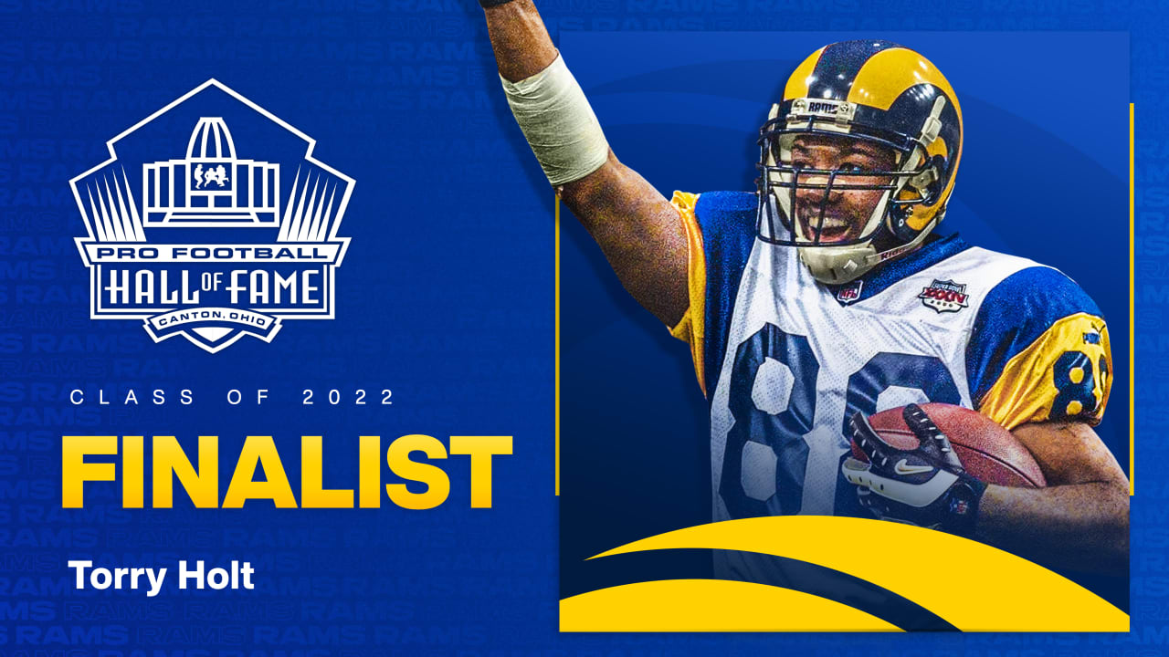 Former Rams wide receiver Torry Holt named finalist for Pro Football Hall of Fame's Class of 2022