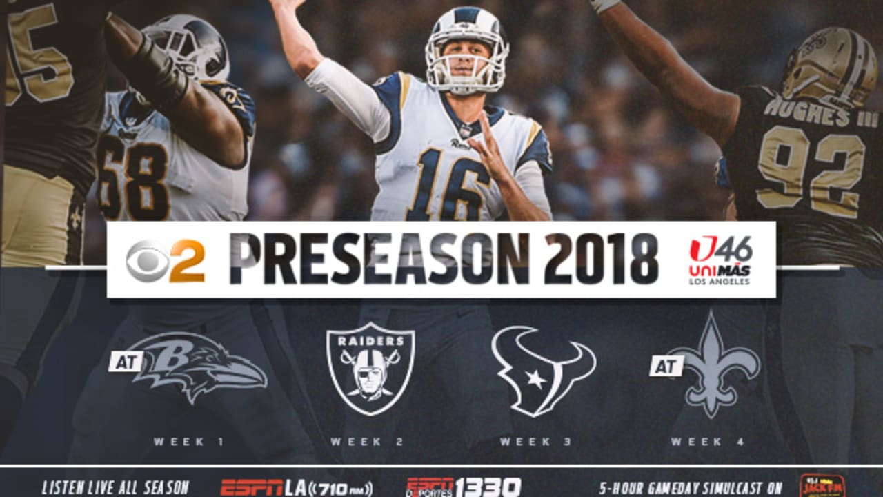 Seattle Seahawks 2018 Preseason Schedule Announced