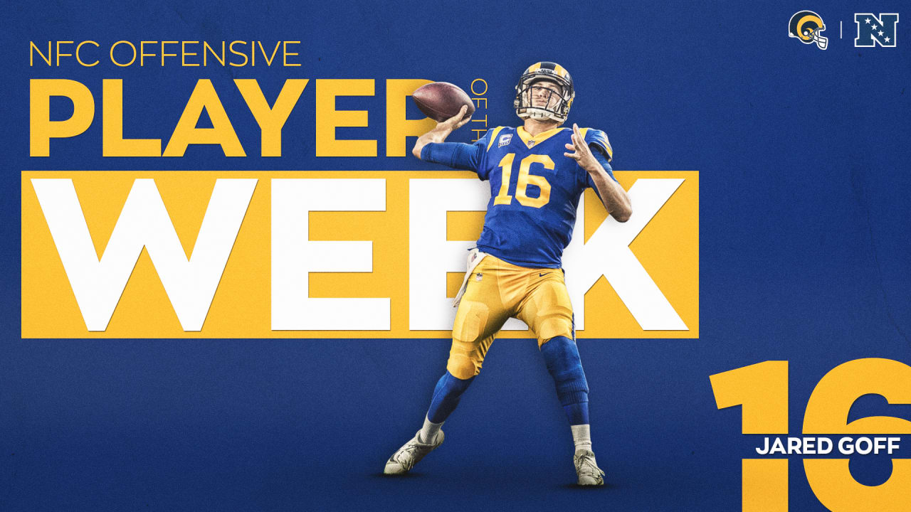 Detroit Lions - Jared Goff has been named NFC Offensive