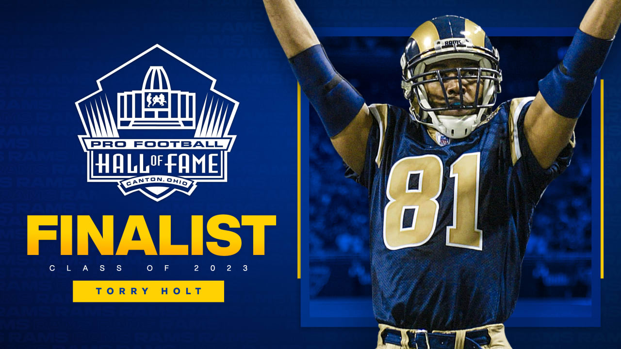 Former Rams wide receiver Torry Holt named finalist for Pro Football Hall  of Fame's Class of 2023