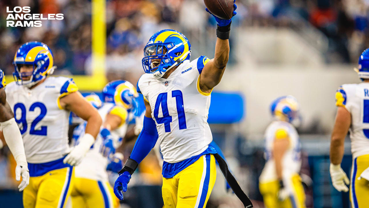 Rams cornerback David Long Jr. first NFL interception, Modern Throwback  jerseys