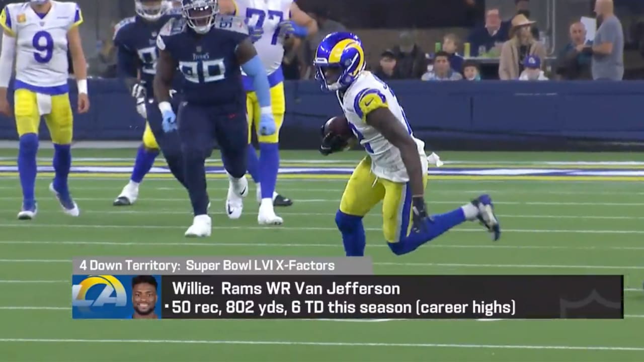 NFL Network's Michael Robinson and Willie McGinest reveal their four top  X-factor players from the Cincinnati Bengals and Los Angeles Rams to watch  in Super Bowl LVI