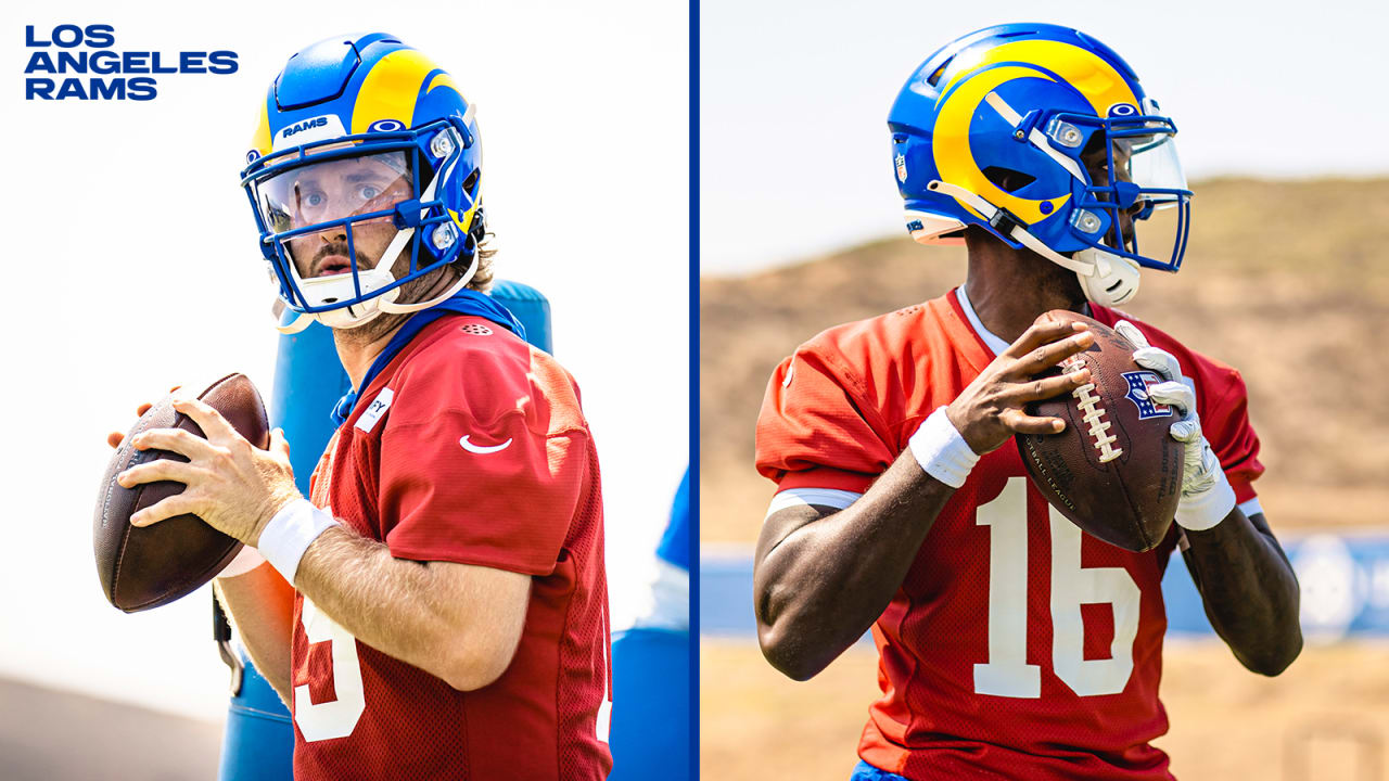 BEST PHOTOS: Rams quarterbacks throughout the 2021 season - Matthew Stafford,  John Wolford & Bryce Perkins