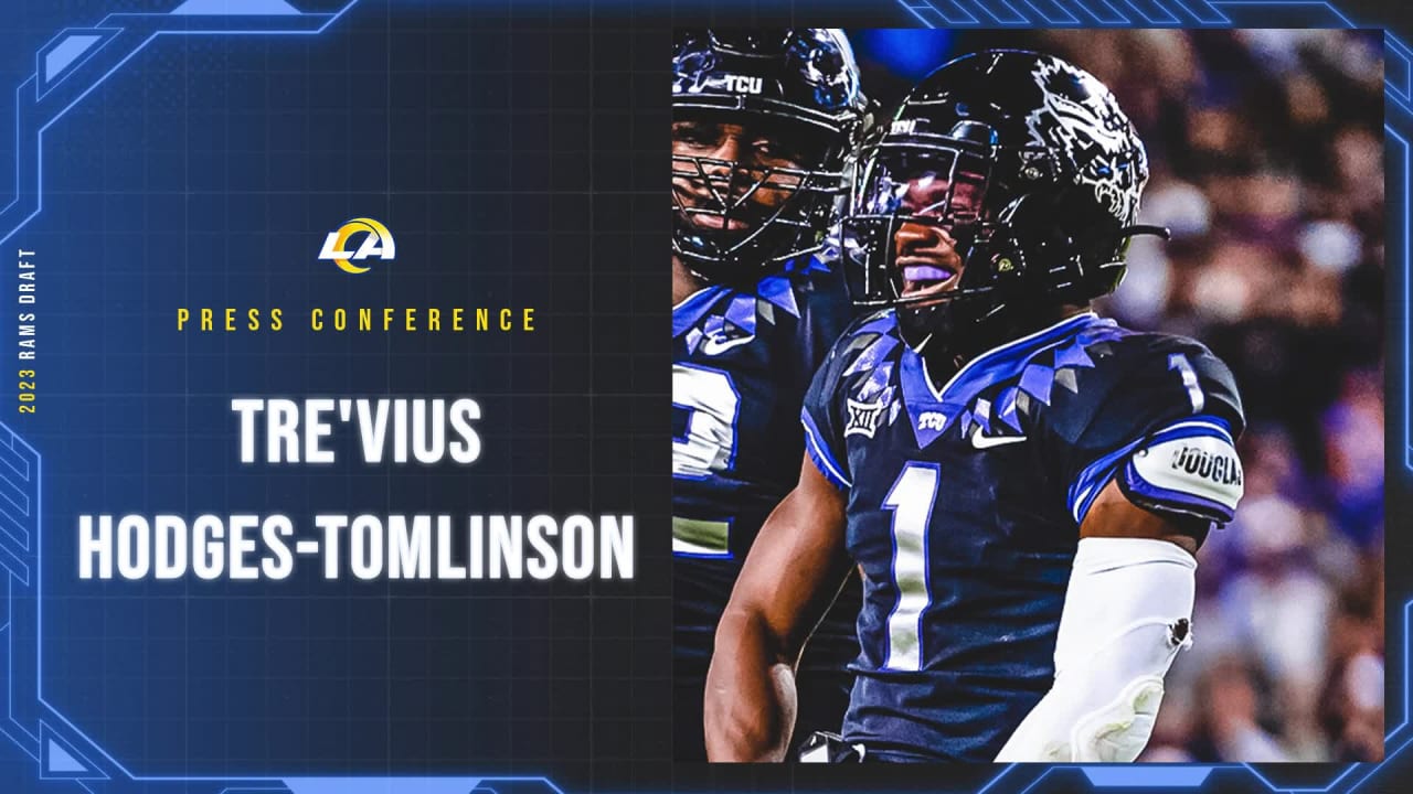 Los Angeles Rams cornerback Tre'Vius HodgesTomlinson on using his size