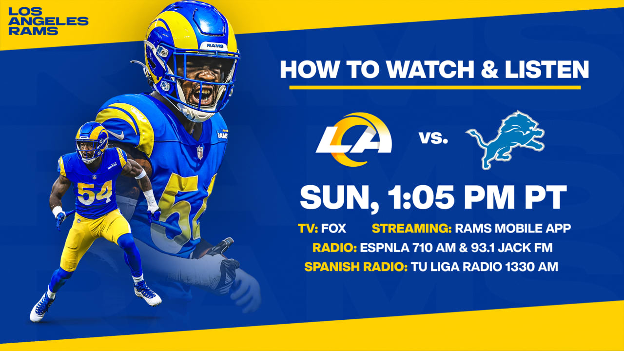 Packers vs. Lions, How to watch, stream & listen