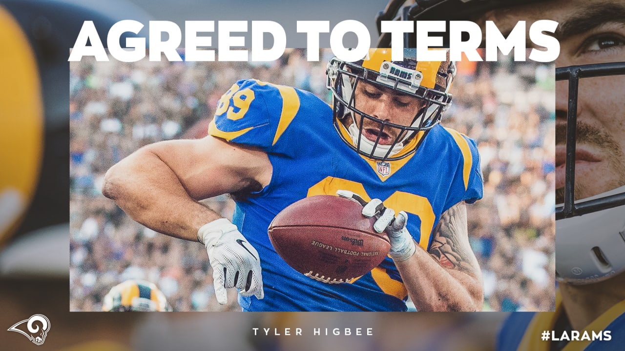 Los Angeles Rams tight end Tyler Higbee gets a 2-year contract extension, Pro Sports