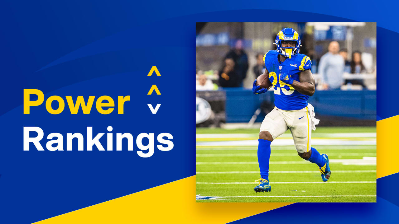 Week 16 Power Rankings Rams ON DEMAND