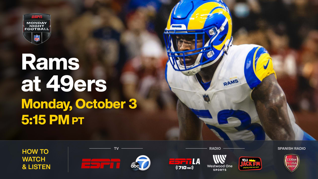 watch rams 49ers game
