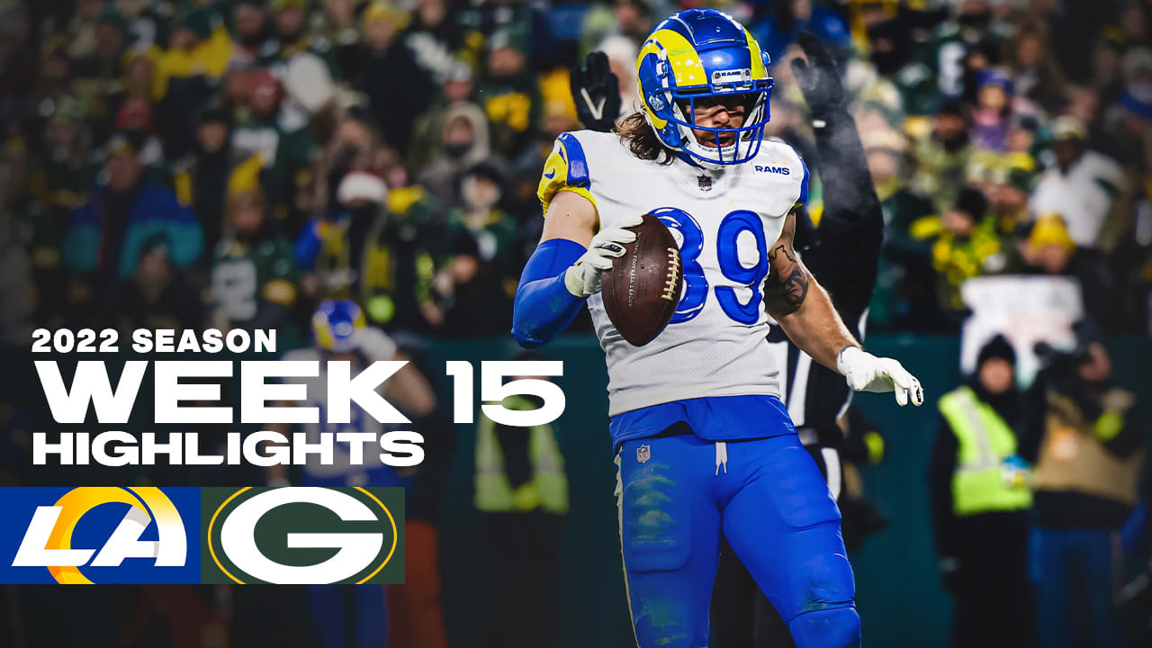 Highlights Los Angeles Rams' top plays vs. Green Bay Packers in Week