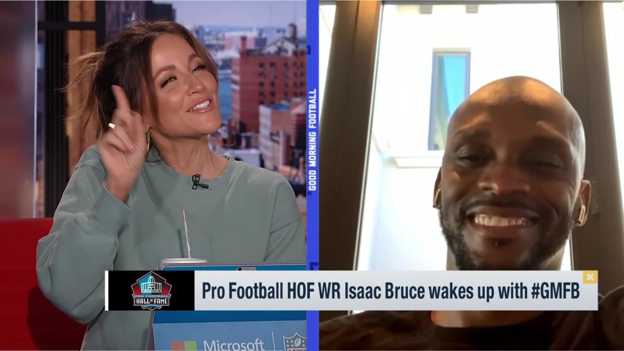 An interview with former Rams WR Isaac Bruce before third chance at Hall of  Fame