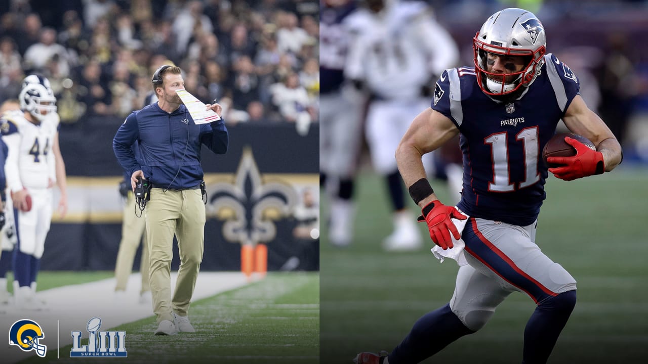 Super Bowl: Rams' Sean McVay, Patriots' Julian Edelman played against each  other in college