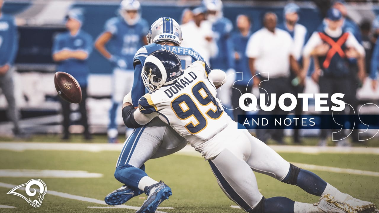 Rams News: Bears Quarterback Mitch Trubisky Calls Aaron Donald A