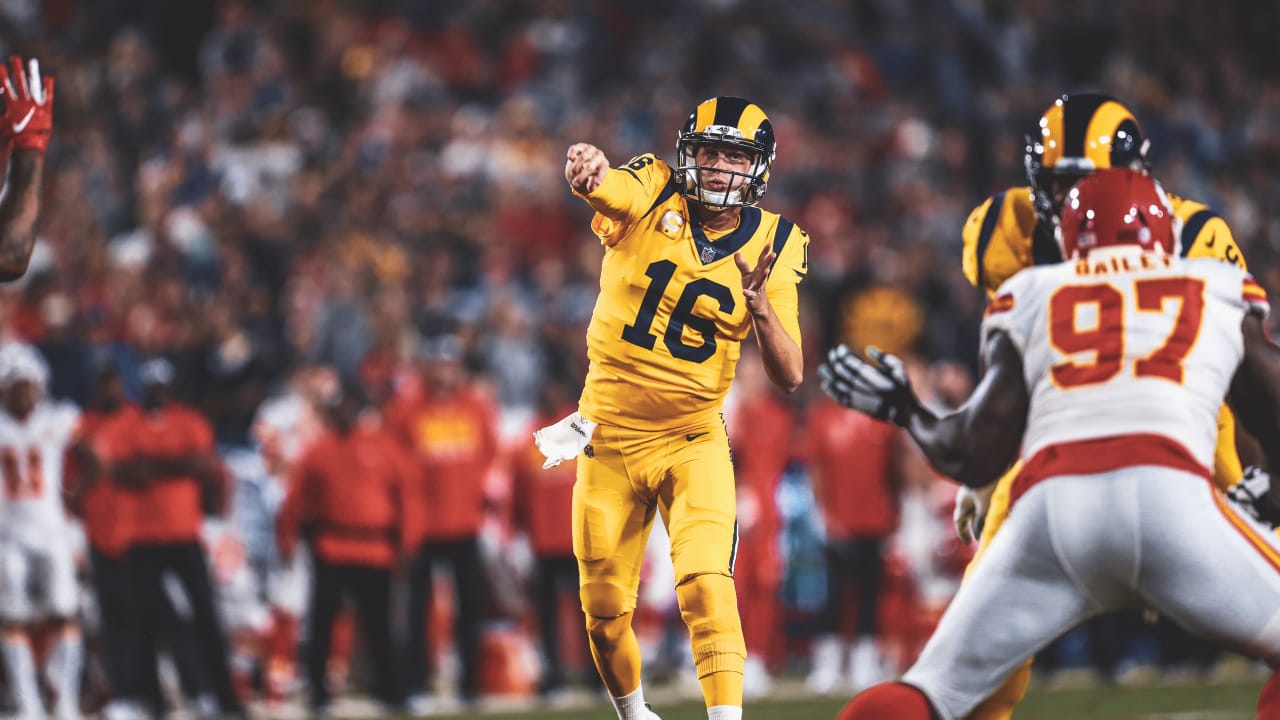 Watch as Jared Goff leads LA Rams to amazing 54-51 win over Chiefs