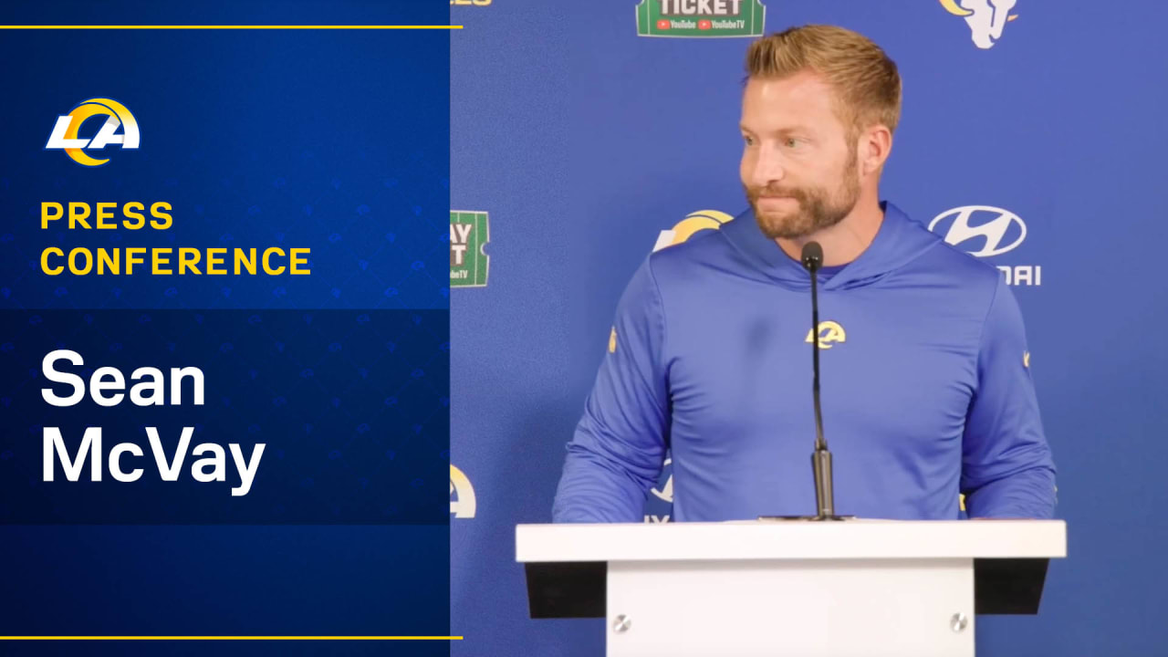 Rams head coach Sean McVay: Defensive tackle Bobby Brown III sustained  ankle injury vs. Chargers, running back Kyren Williams' status for Texans  game to be determined