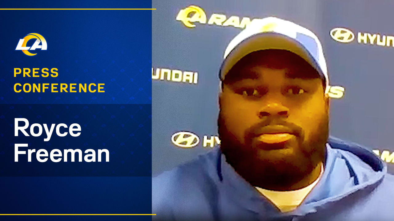 Rams running back Royce Freeman talks performance vs. Steelers and preparing for expanded role