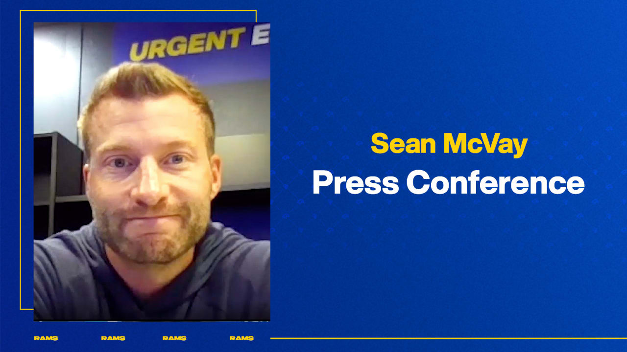 Rams Head Coach Sean McVay Talks Injury Updates Coming Out Of Week 4 At ...