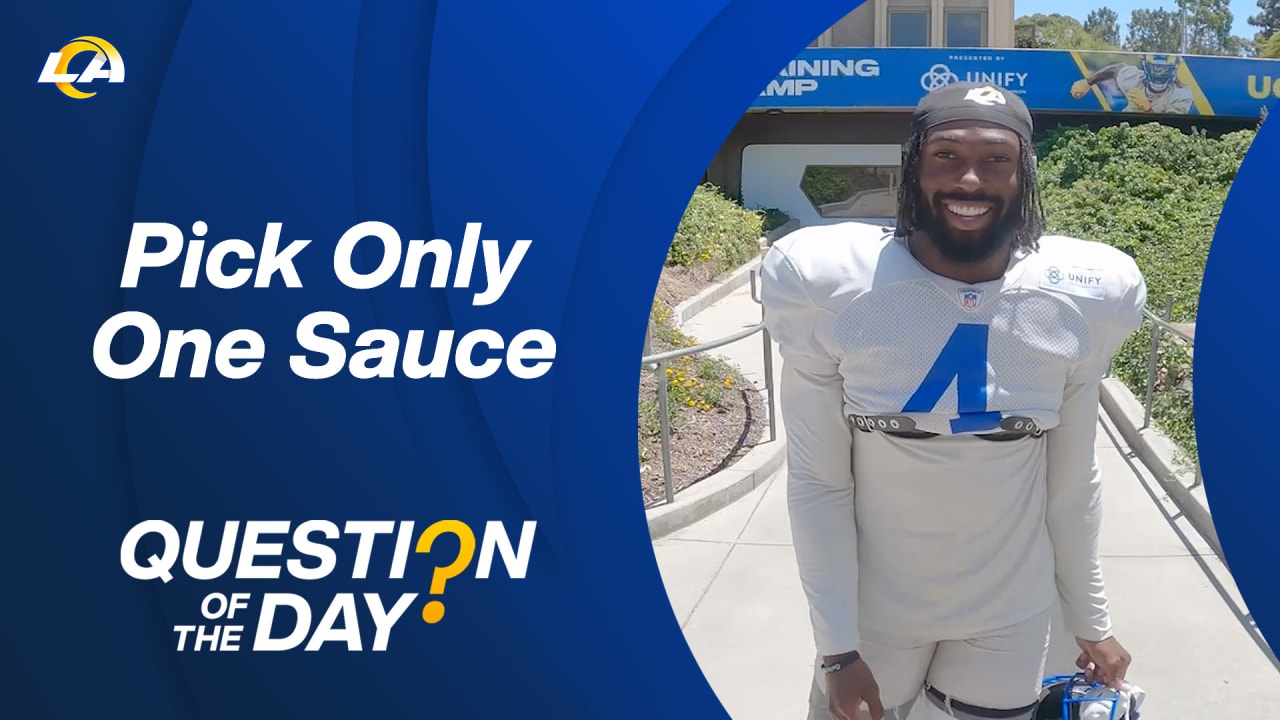 Los Angeles Rams Question of the Day: Pick Only One Sauce