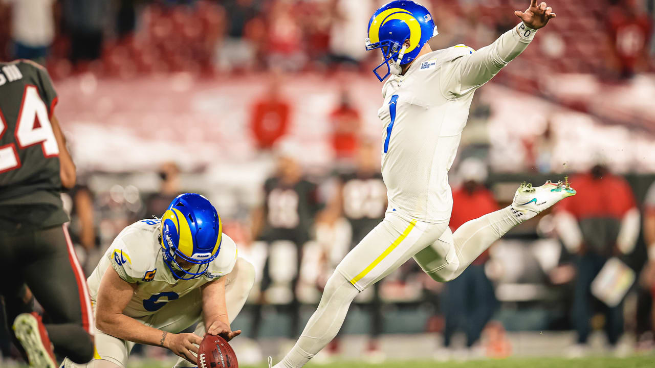 Los Angeles Rams kicker Matt Gay drills 40-yard FG to give Rams late lead  over his old team