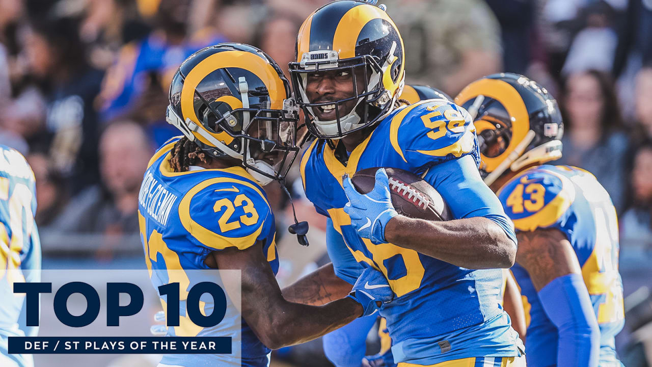 Top 10 Defensive/Special Teams Plays of 2018