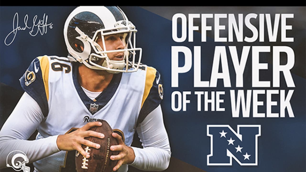 Goff, Gurley Up For Weekly NFL Awards - Turf Show Times