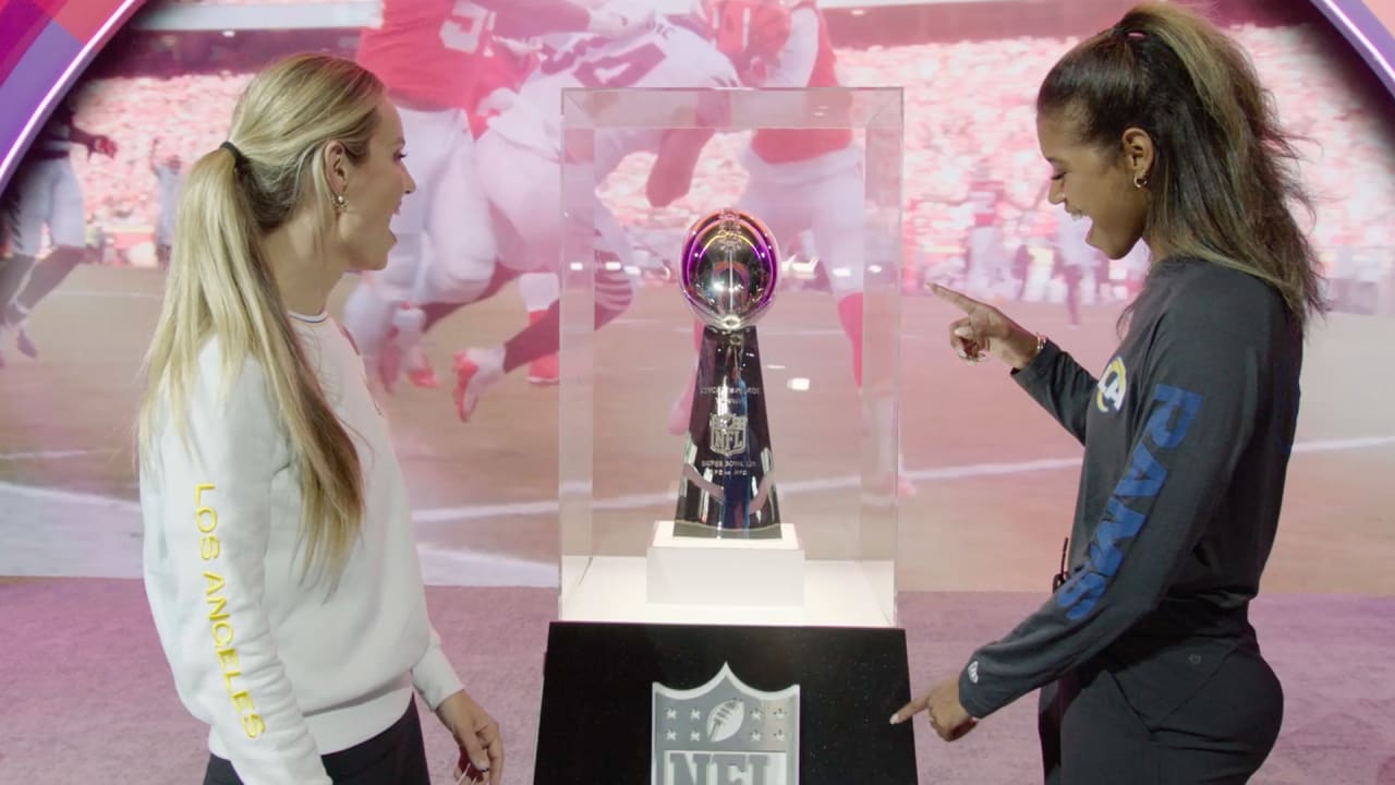 Rams Fans Come Out In Droves To See Vince Lombardi Trophy, Rampage &  Cheerleaders At Trophy Tour 