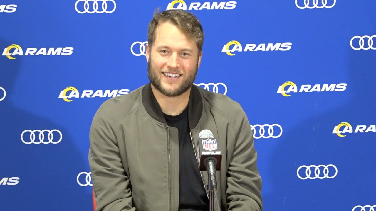 Rams quarterback Matthew Stafford talks gamewinning drive