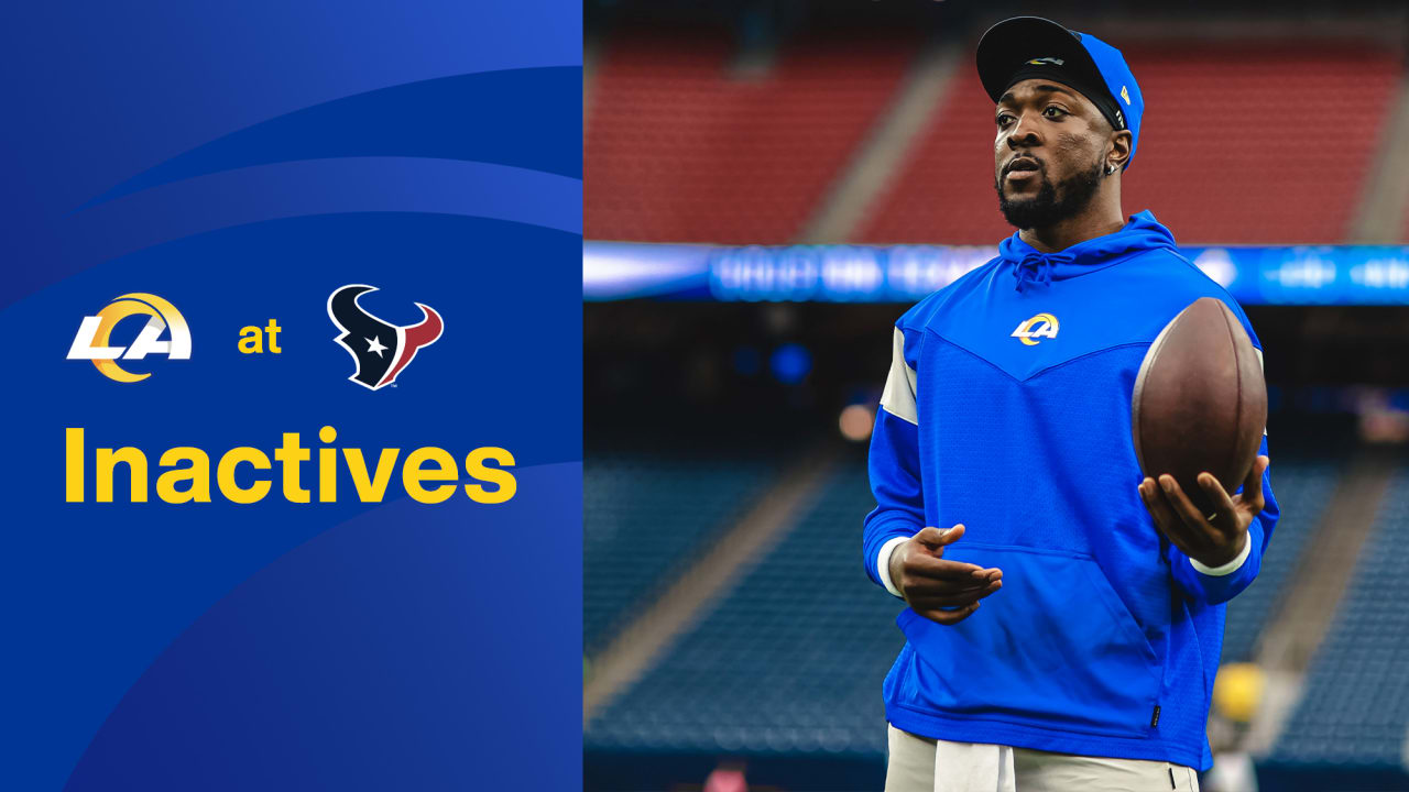 Jordan Fuller, Robert Rochell and Jalen Ramsey active for Rams; Bryce ...