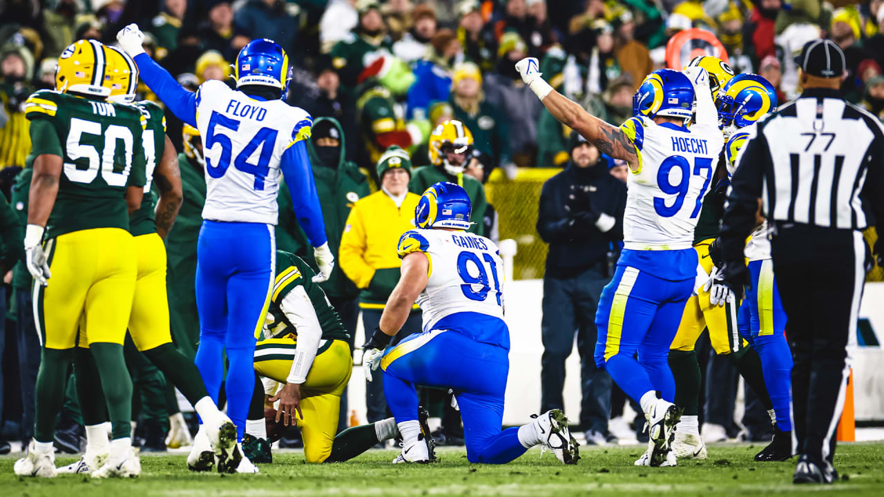 Aaron Got There So Fast”  Rams DT Greg Gaines Mic'd Up Against The  Buccaneers 