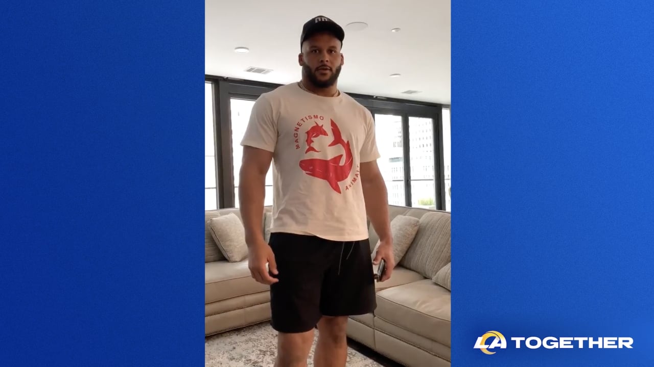 Rams Recess: Workout with Aaron Donald