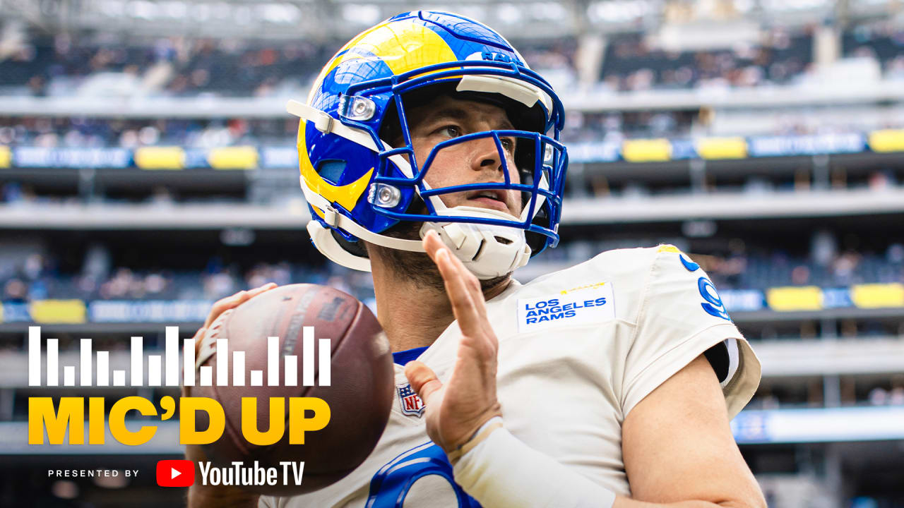 You're A World Champion!” Matthew Stafford Mic'd Up For Super Bowl LVI  Victory vs. Bengals 